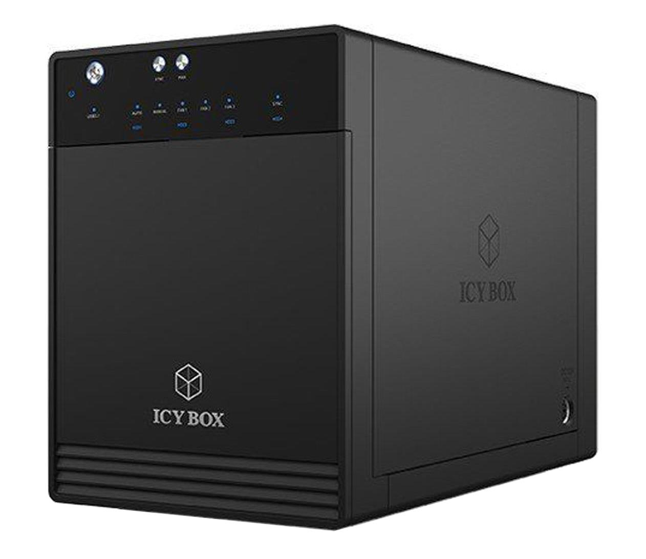 ICY BOX 4x 2.5"/3.5" SATA - USB 3.1