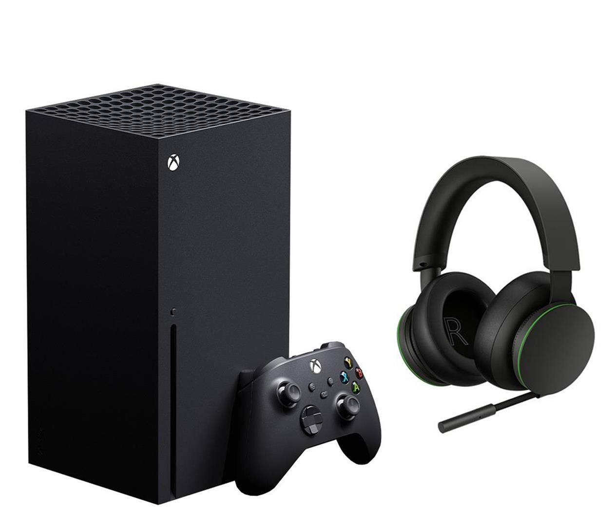 Microsoft Xbox Series X + XSX Stereo Headset - Bezprzewodowe