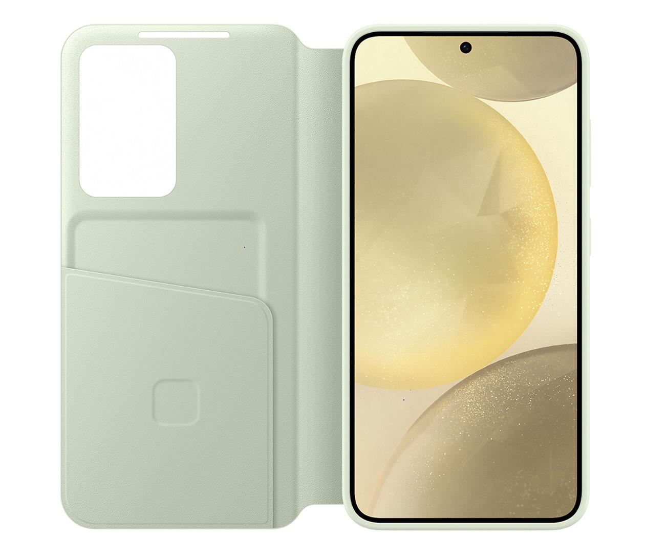 Samsung Smart View Wallet Case do Galaxy s24 jasnozielony