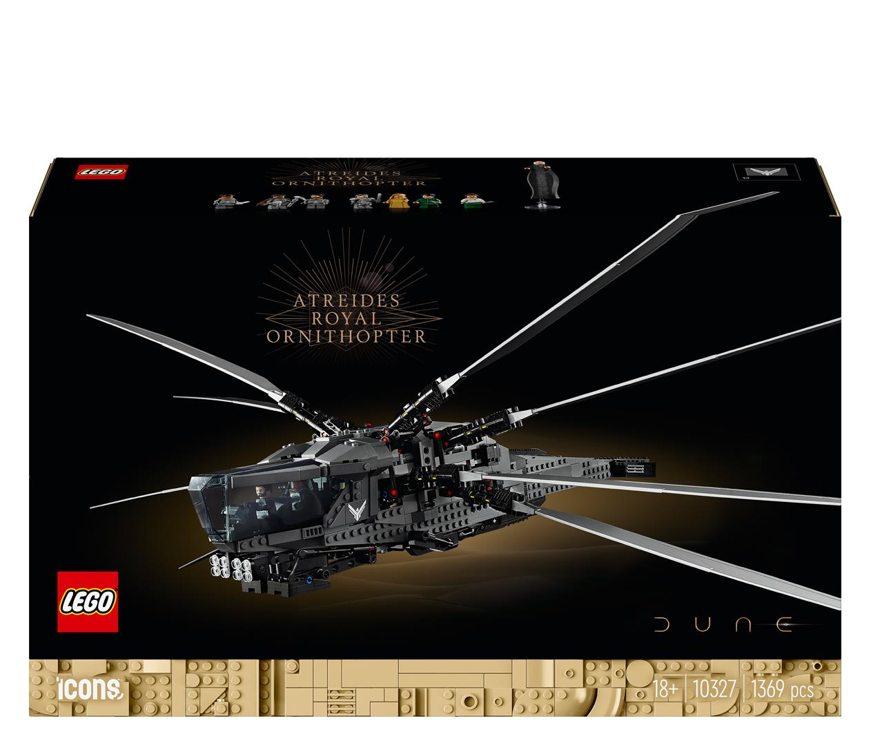 LEGO Icons 10327 Diuna - Atreides Royal Ornithopter