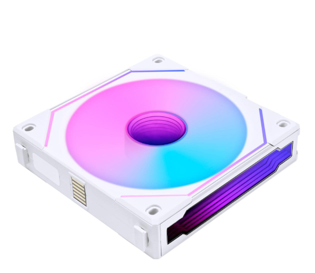 Lian Li UNI FAN SL-INF 120 ARGB Reverse Blade PWM White 120mm