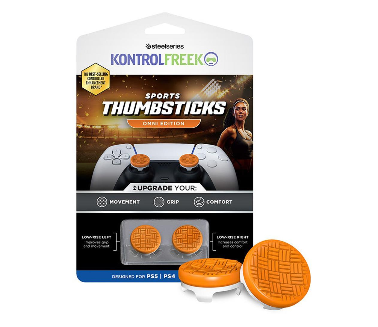 KontrolFreek Sports Omni Orange White Kit PS5