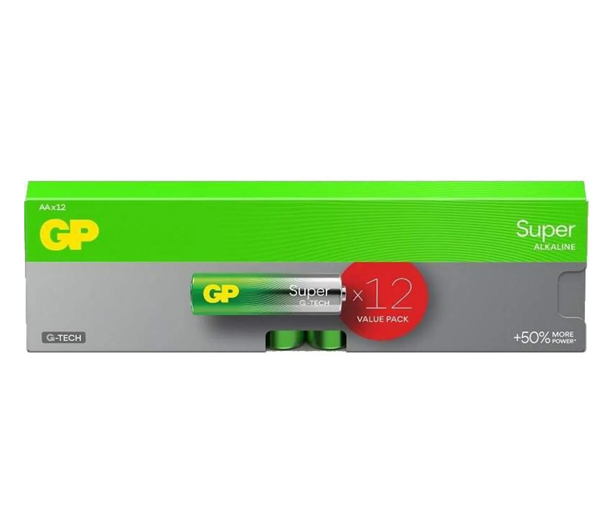 GP Super AA/LR6; 1,5V (12 sztuk)