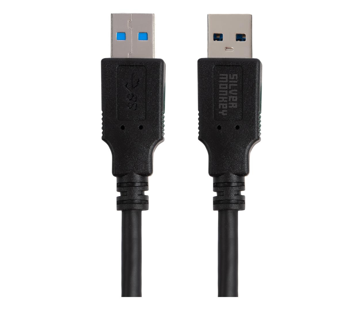 Silver Monkey Kabel USB-A - USB-A 3.0 1,5m