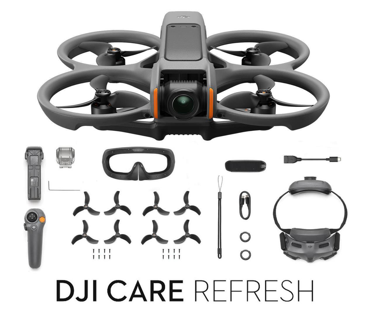 DJI Avata 2 FMC + Care Refresh (2 lata)