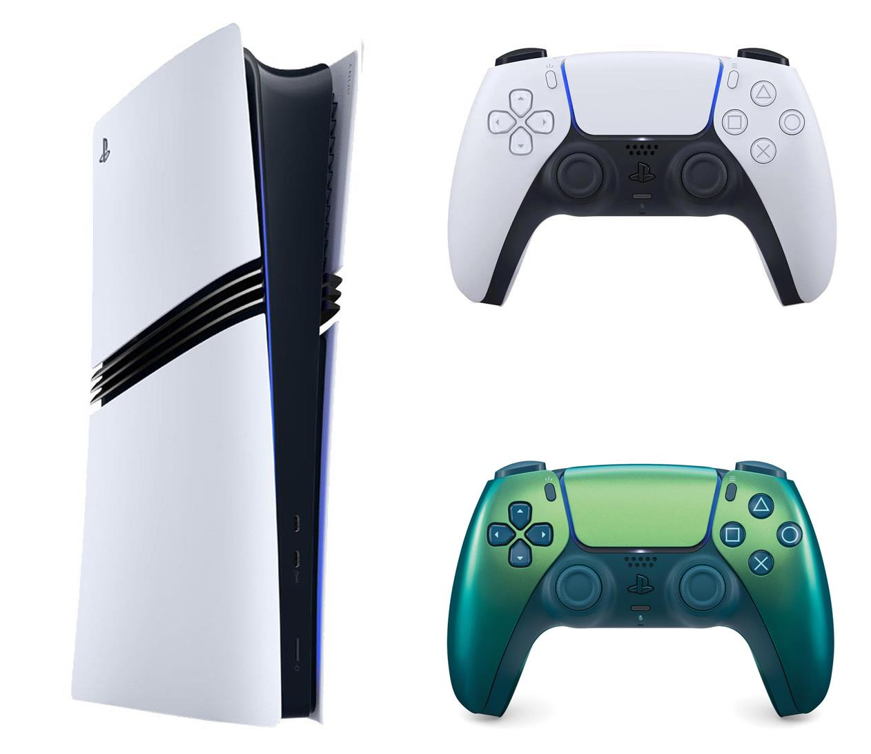 Sony PlayStation 5 Pro + DualSense - Chrome Teal