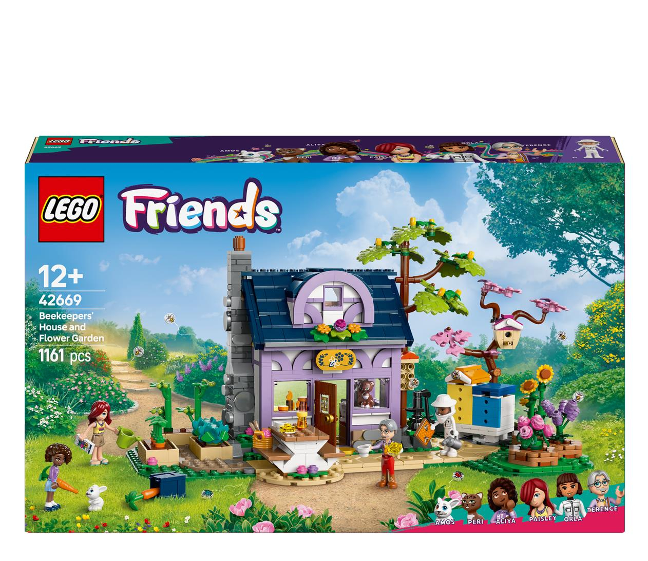 LEGO Friends 42669 Dom pszczelarzy i kwiatowy ogród