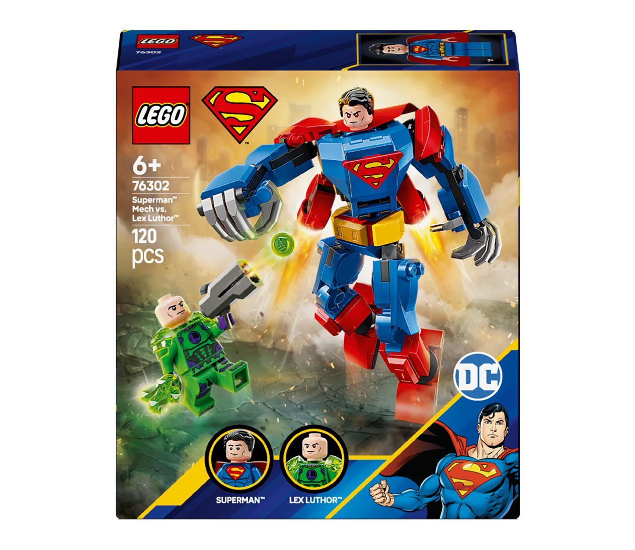 LEGO DC 76302 Mech Supermana kontra Lex Luthor