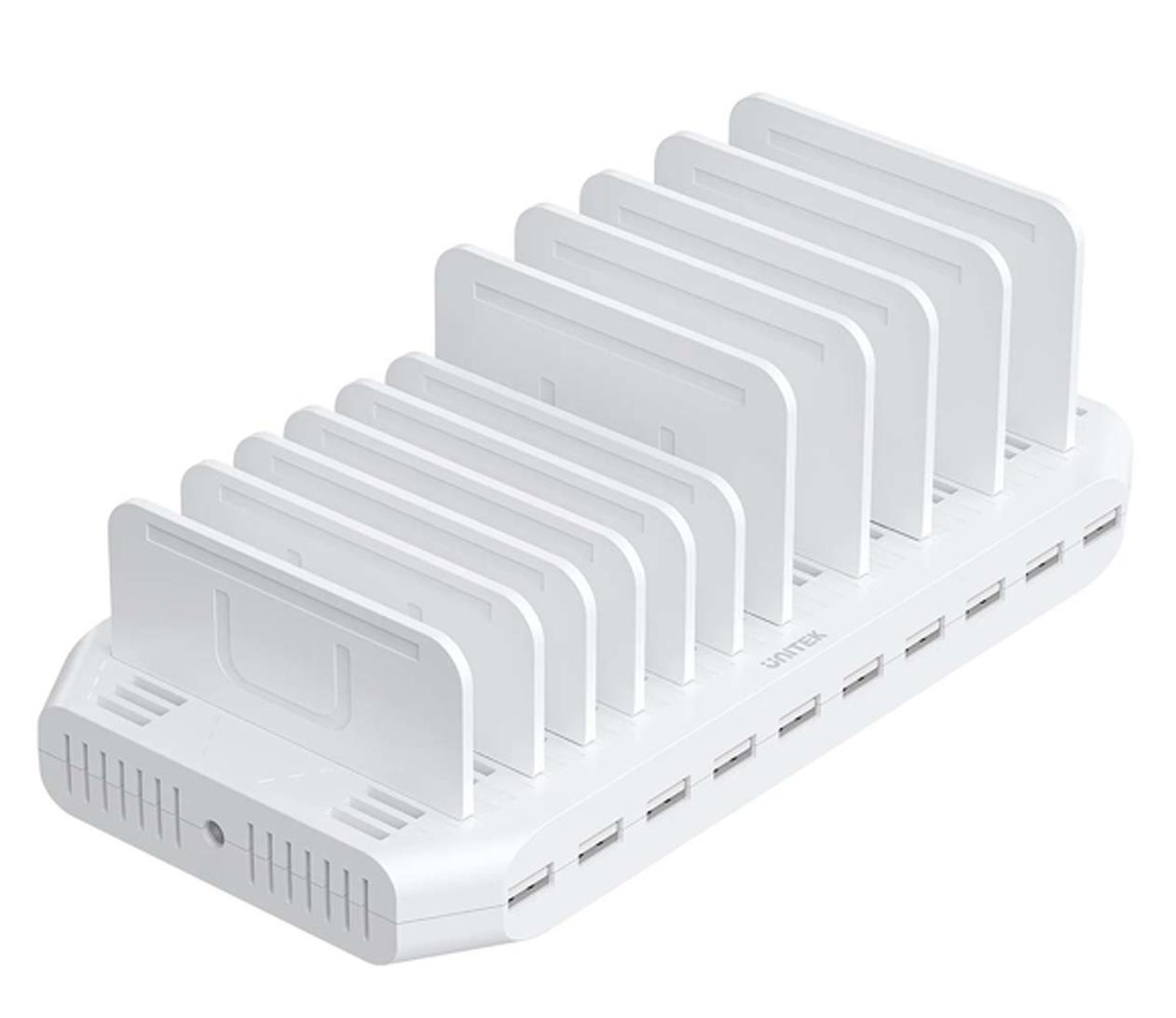 Unitek Stacja ładująca 10xUSB 2.4A 60W