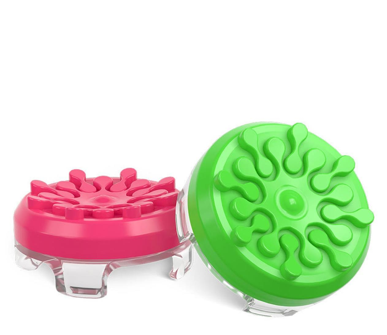 KontrolFreek Splash Green Pink JoyCon kit