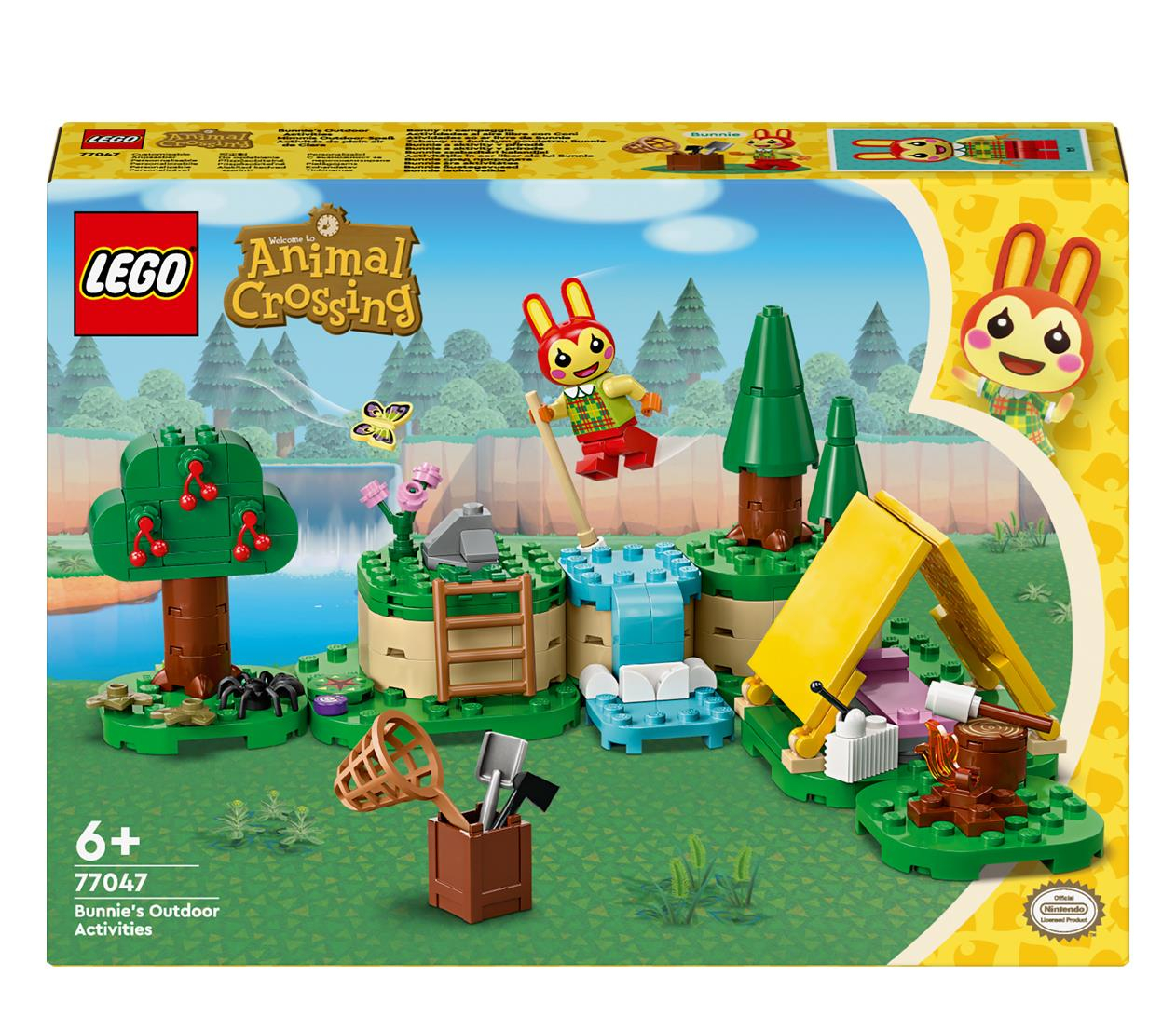 LEGO Animal Crossing 77047 Zabawy na świeżym powietrzu Bunnie
