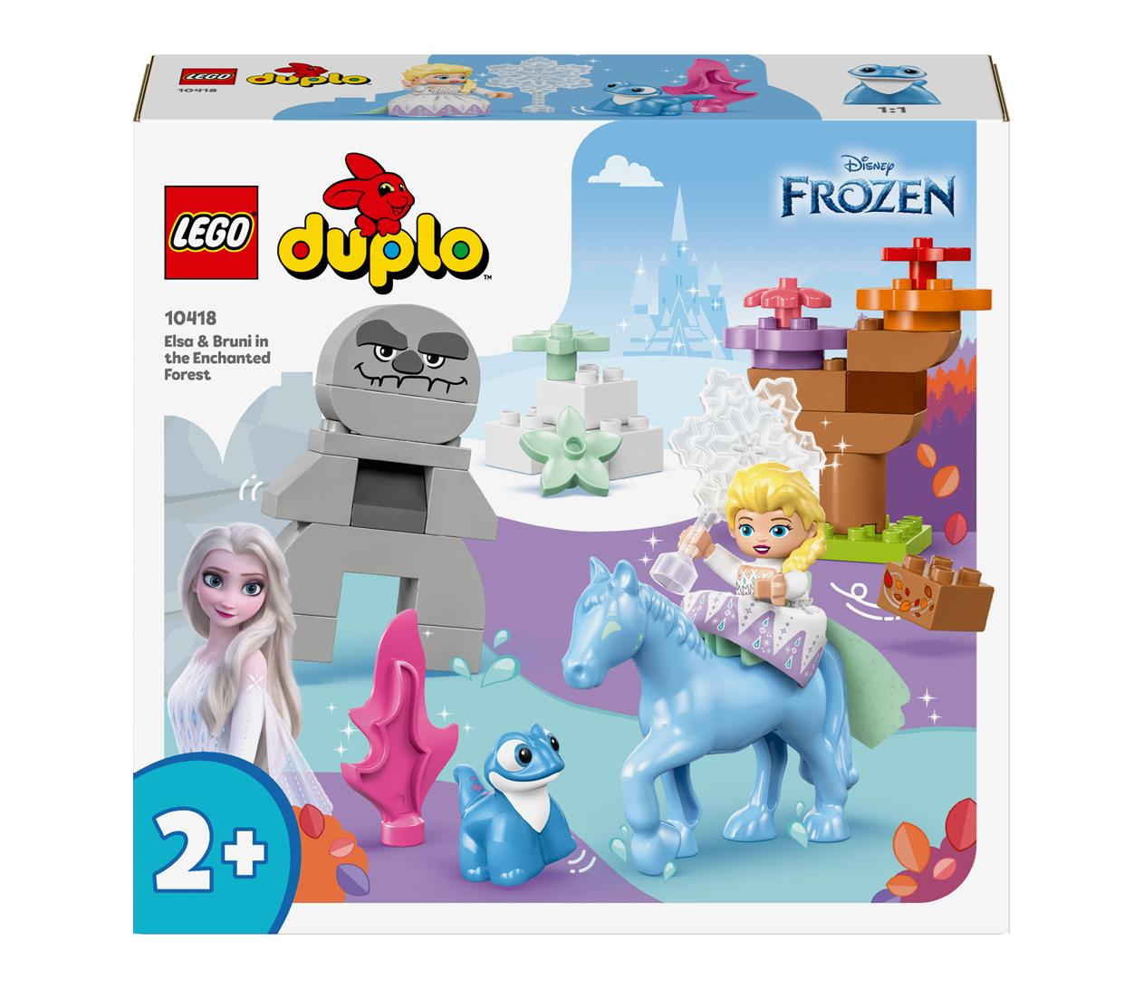 LEGO DUPLO Disney 10418 Elza i Bruni w Zaczarowanym Lesie