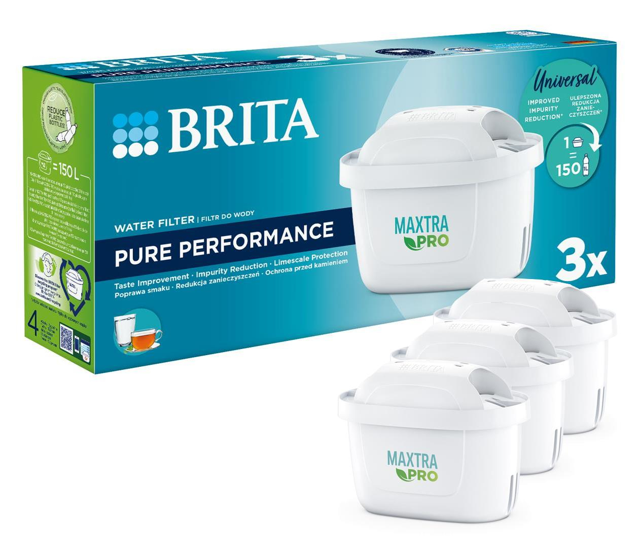Brita Wkład filtrujący MAXTRAPRO Pure Performance 3 szt.