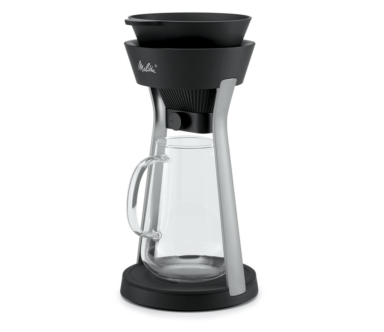 Melitta AMANO zestaw do kawy typu Pour Over czarny/srebrny