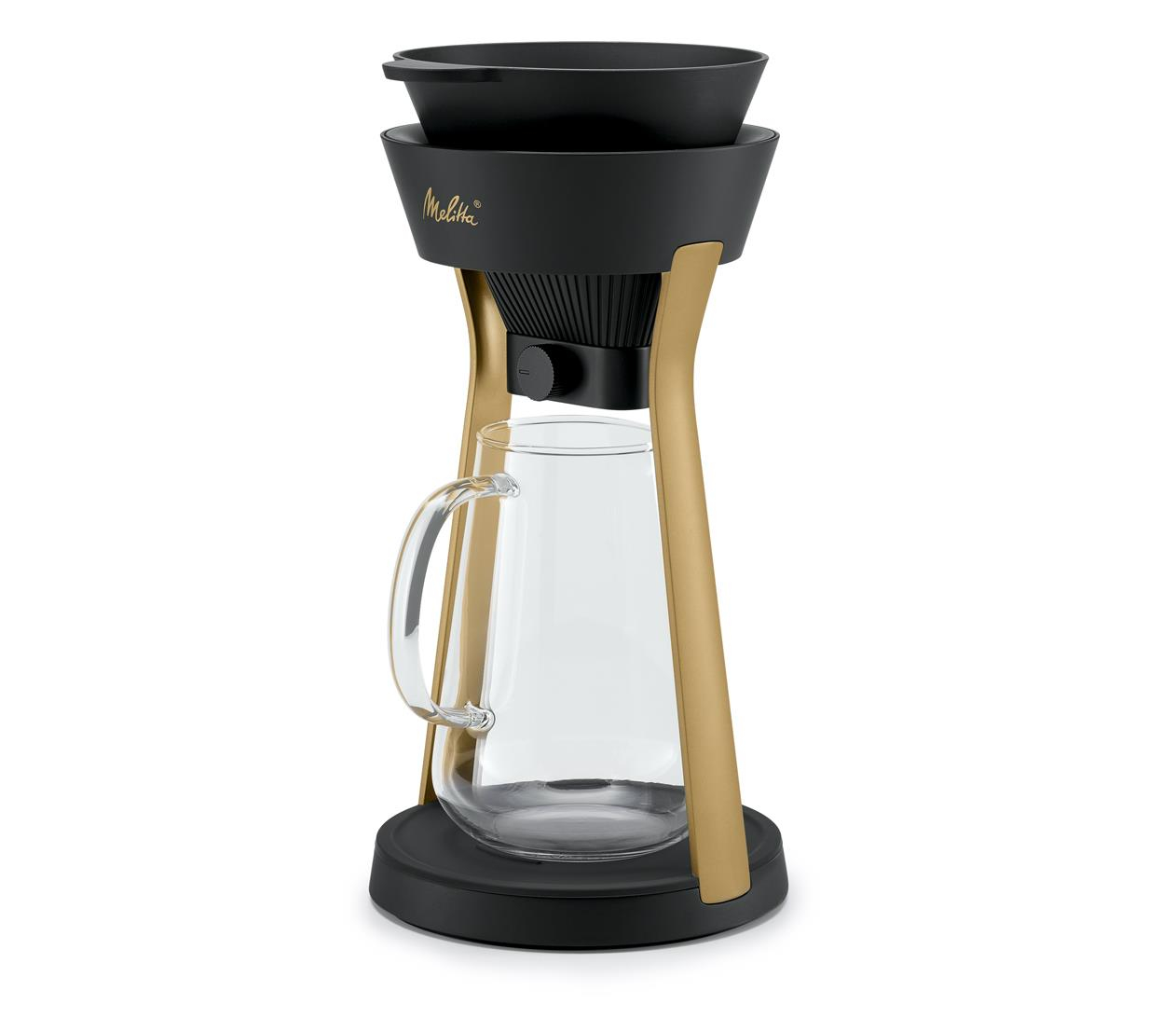 Melitta AMANO zestaw do kawy typu Pour Over czarny/złoty