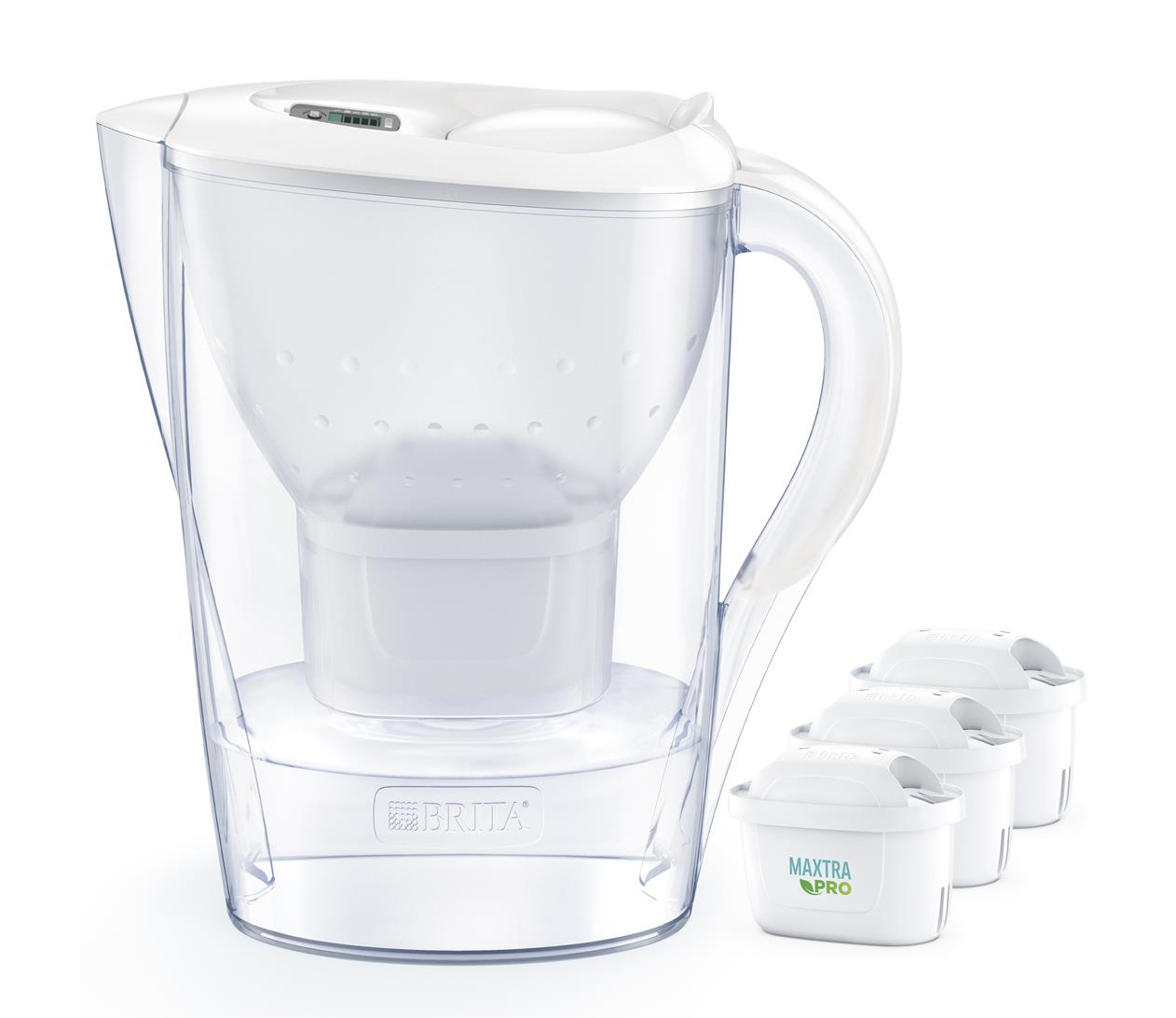 Brita Dzbanek filtrujący MARELLA biały 2,4L + 3 wkłady MAXTRA PRO