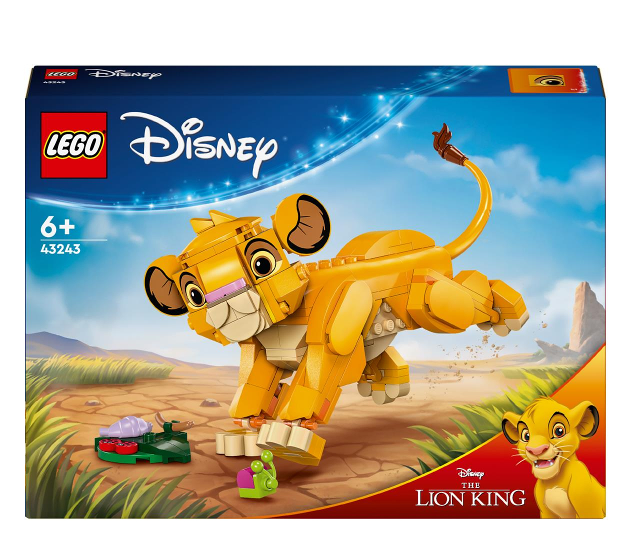 LEGO Disney 43243 Król Lew - lwiątko Simba