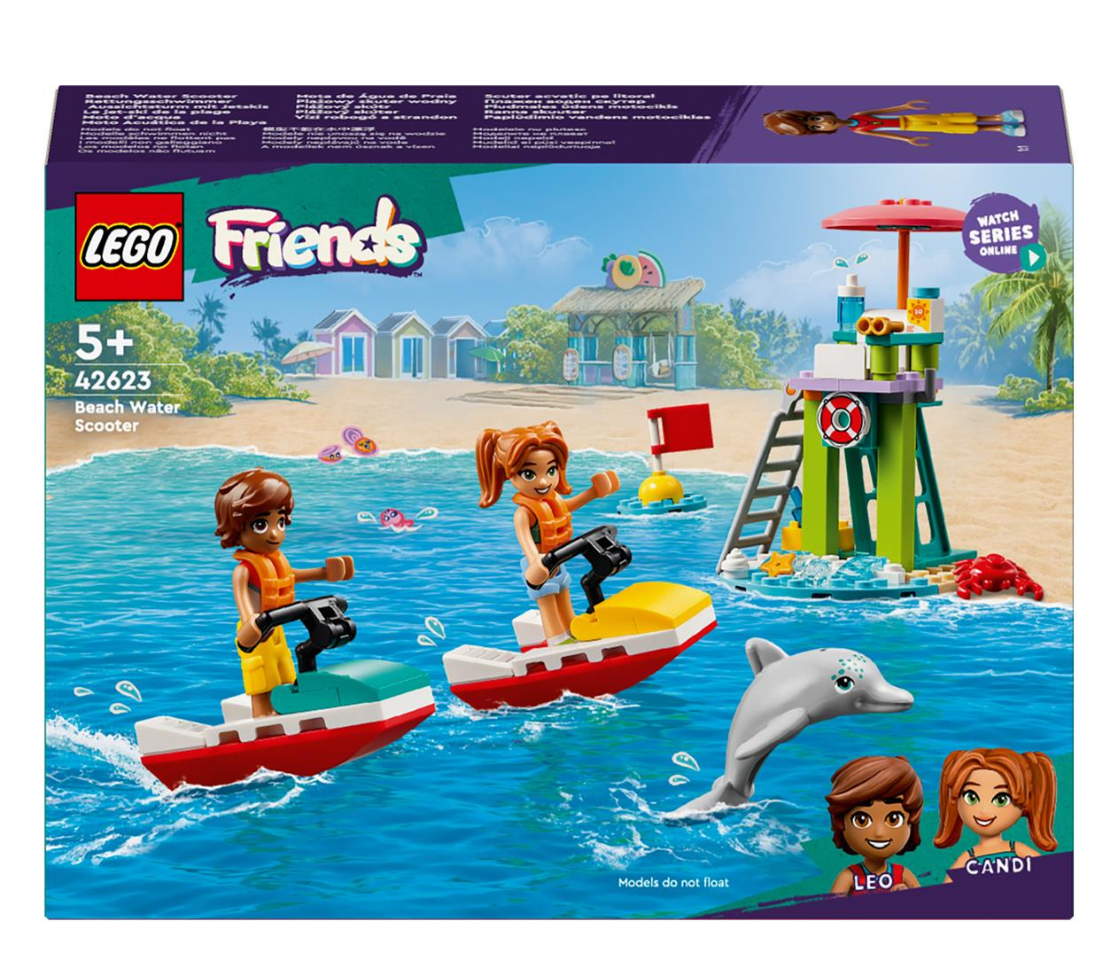 LEGO Friends 42623 Plażowy skuter wodny