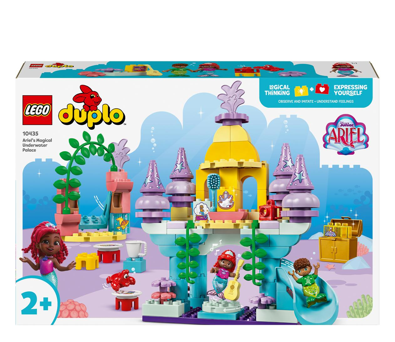 LEGO DUPLO Disney 10435 Magiczny podwodny pałac Arielki