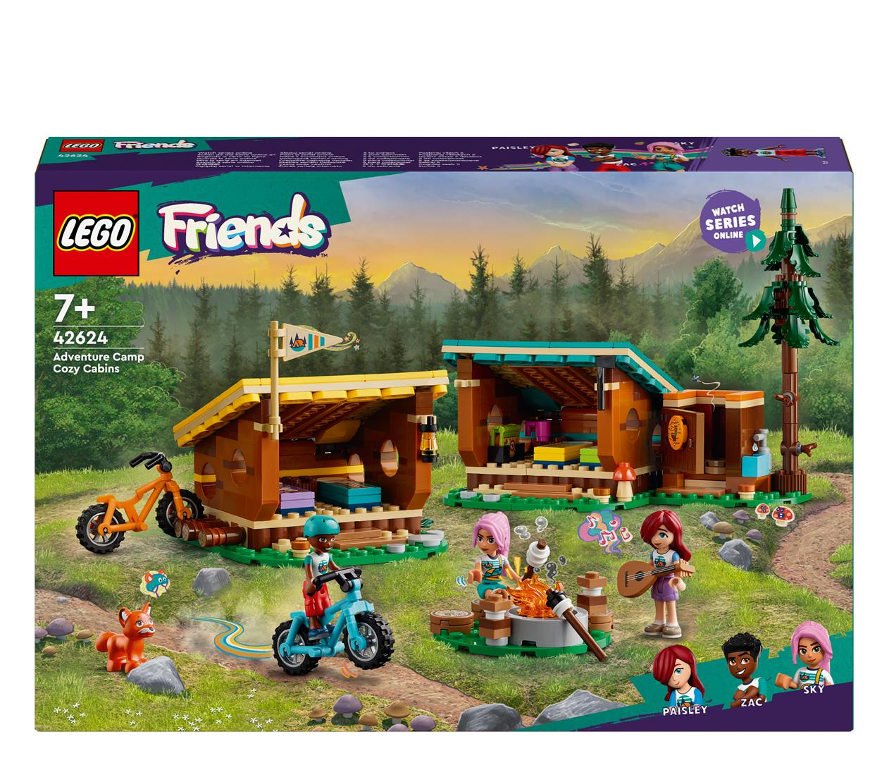 LEGO Friends 42624 Przytulne domki na letnim obozie