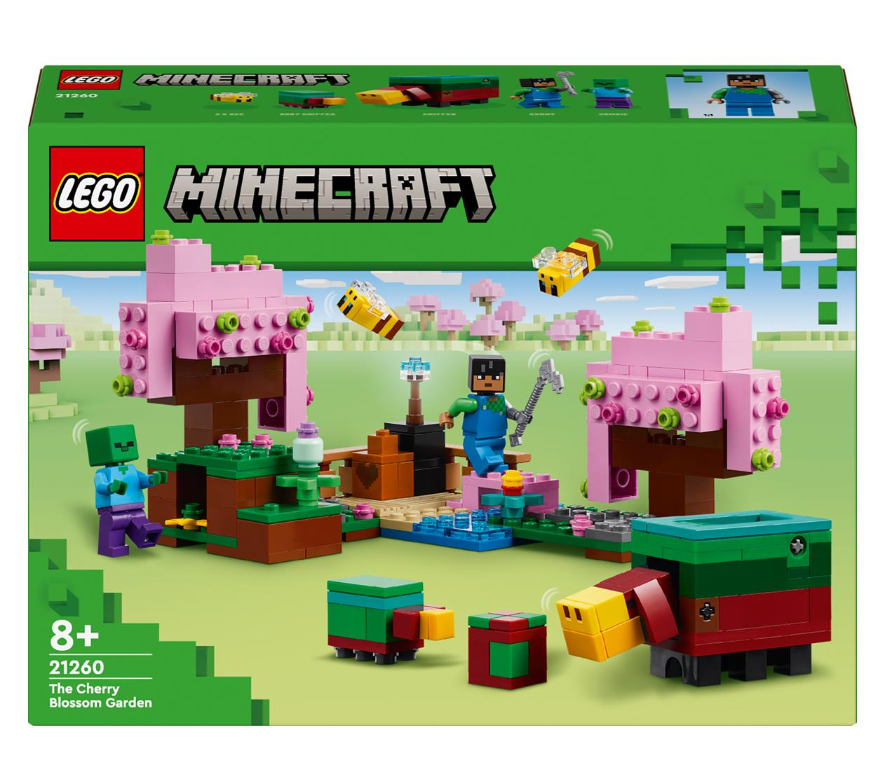 LEGO Minecraft 21260 Wiśniowy ogród
