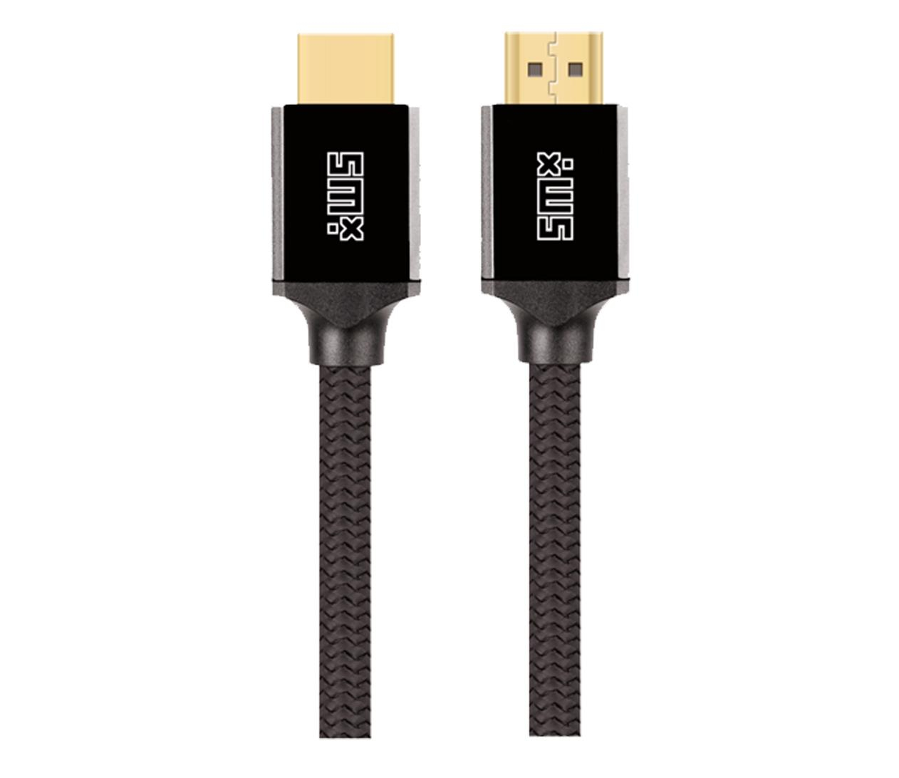 SMX Kabel HDMI v 2.1 1m (certyfikat HDMI v 2.1) czarny