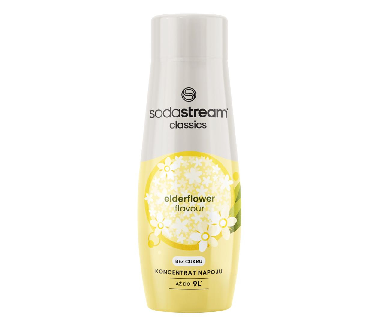 SodaStream Syrop ELDERFLOWER ZERO 440 ml