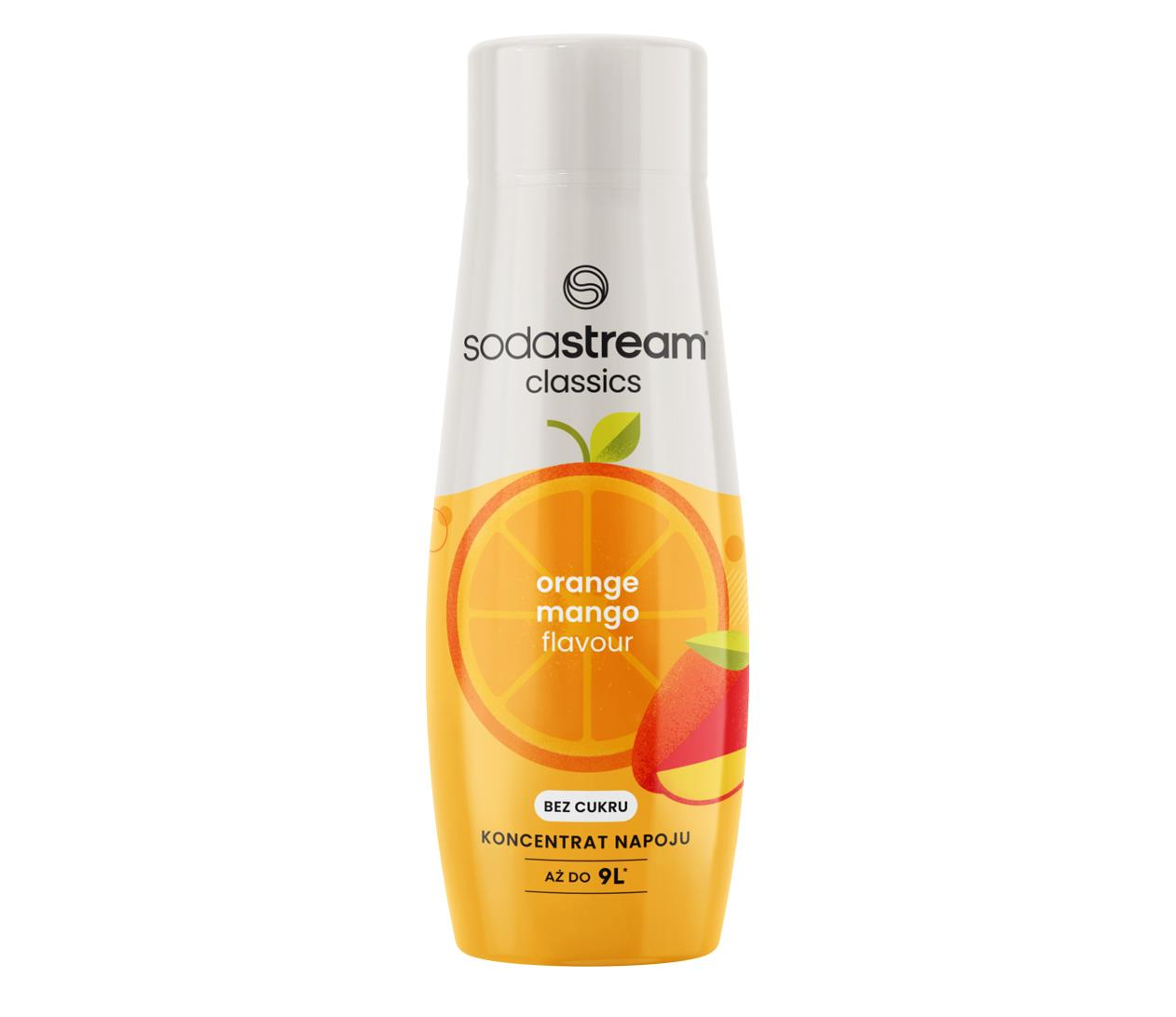 SodaStream Syrop ORANGE MANGO ZERO 440 ml