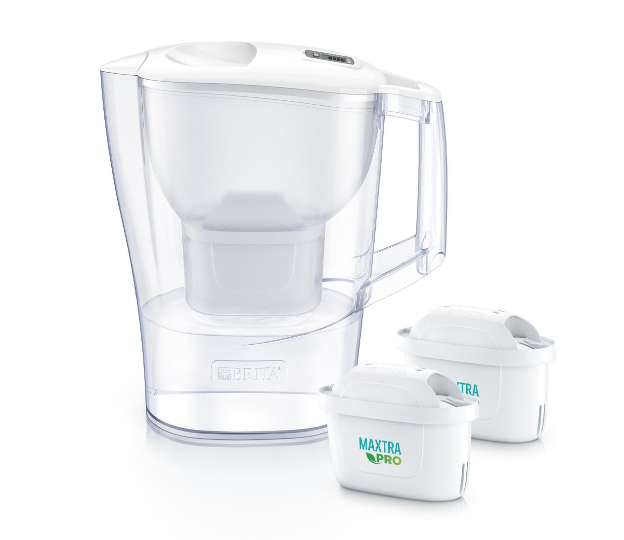 Brita Dzbanek filtrujący ALUNA 2,4L biały + 2 wkłady MAXTRA PRO