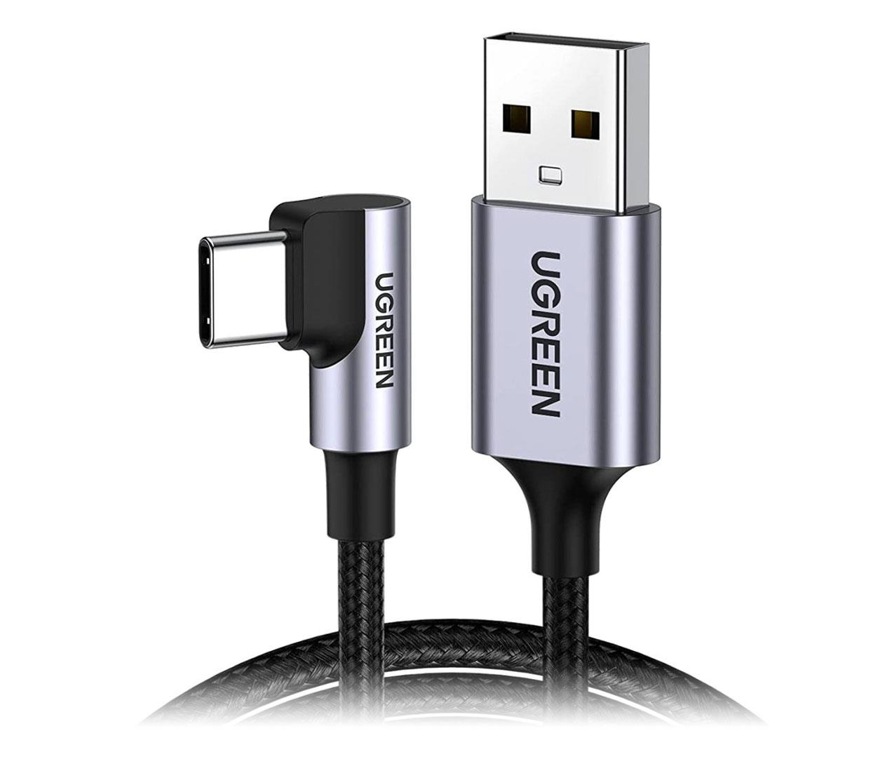 UGREEN Kabel USB - USB Typ C kątowy 2m 3A