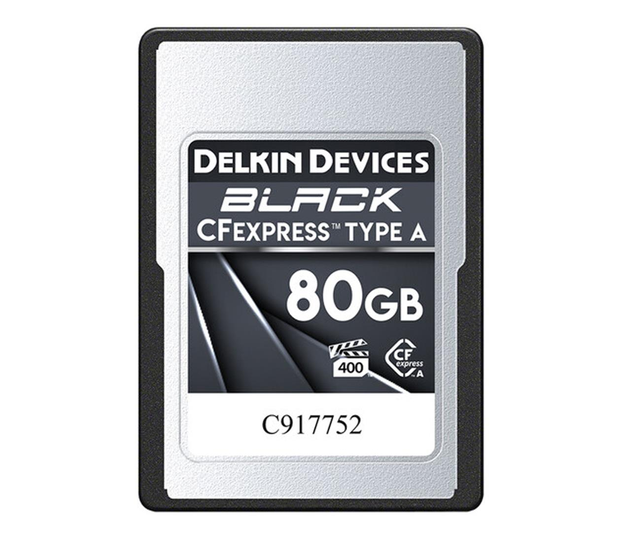 Delkin Devices 80GB CFexpress BLACK VPG400 Type A