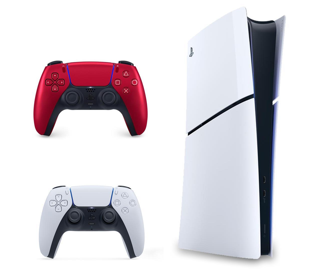 Sony PlayStation 5 Slim Digital + DualSense Volcanic Red