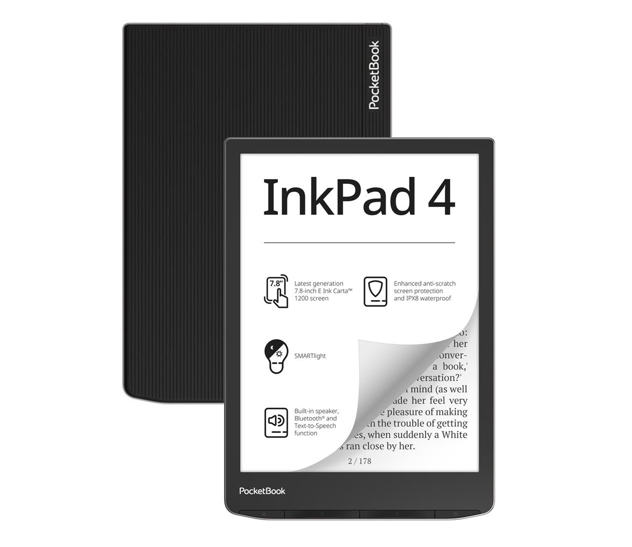 PocketBook 743 InkPad 4 Silver