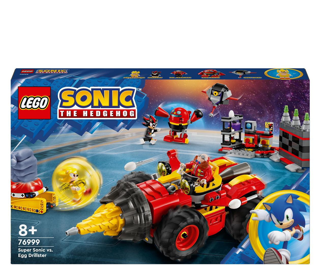 LEGO Sonic the Hedgehog 76999 Super Sonic kontra Egg Drillster
