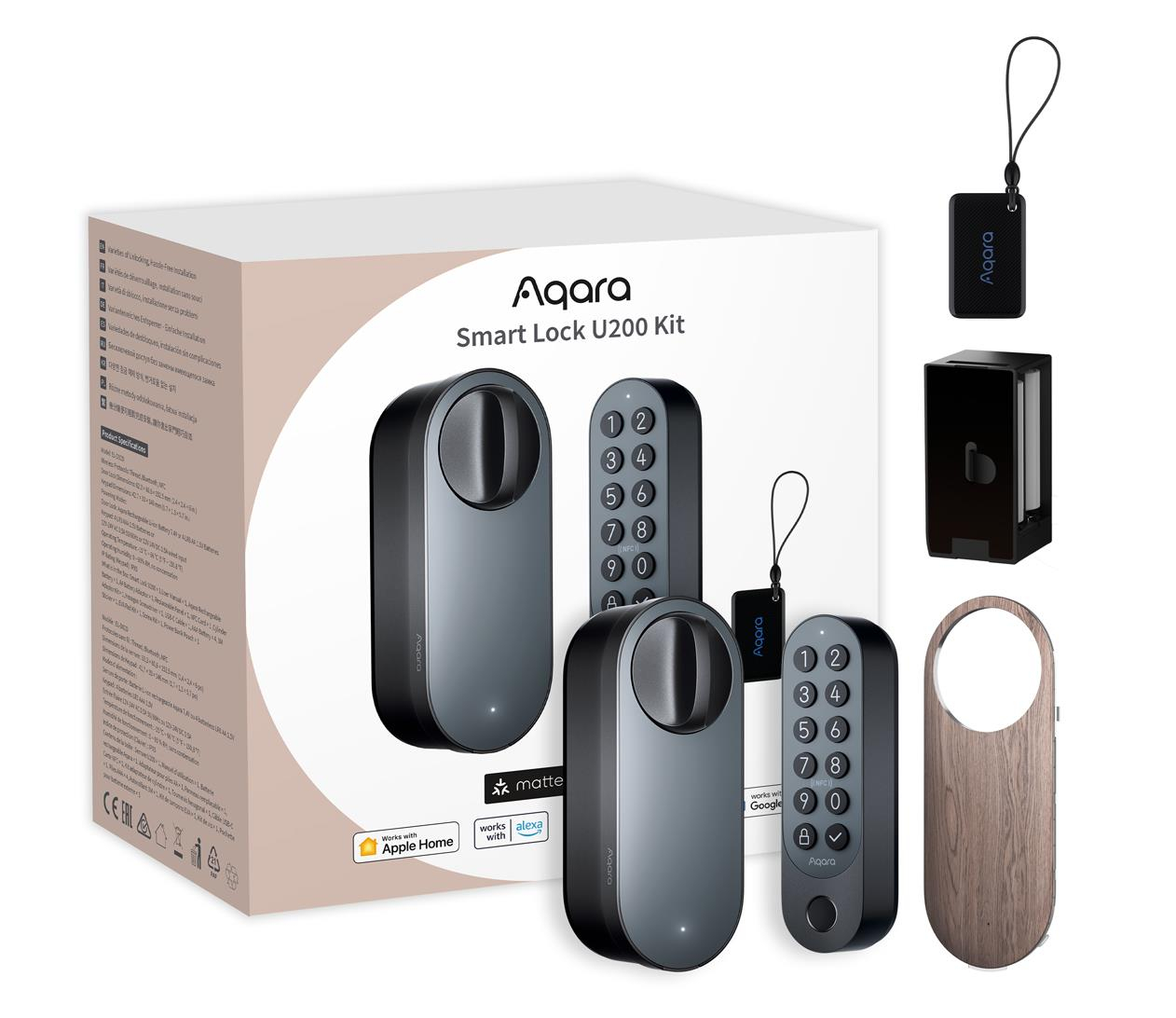 Aqara Smart Lock U200 czarny