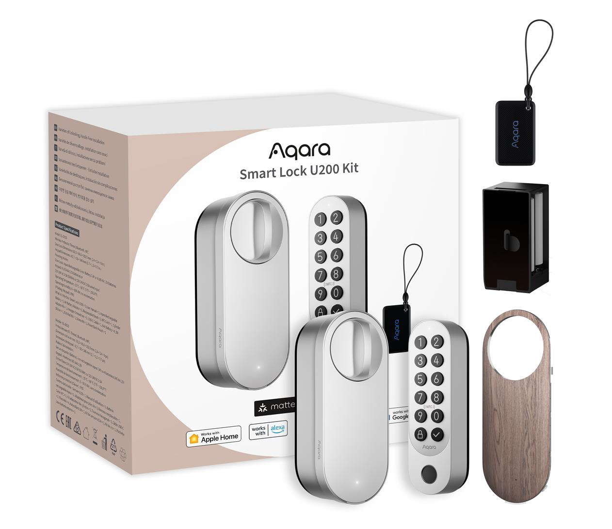 Aqara Smart Lock U200 srebrny