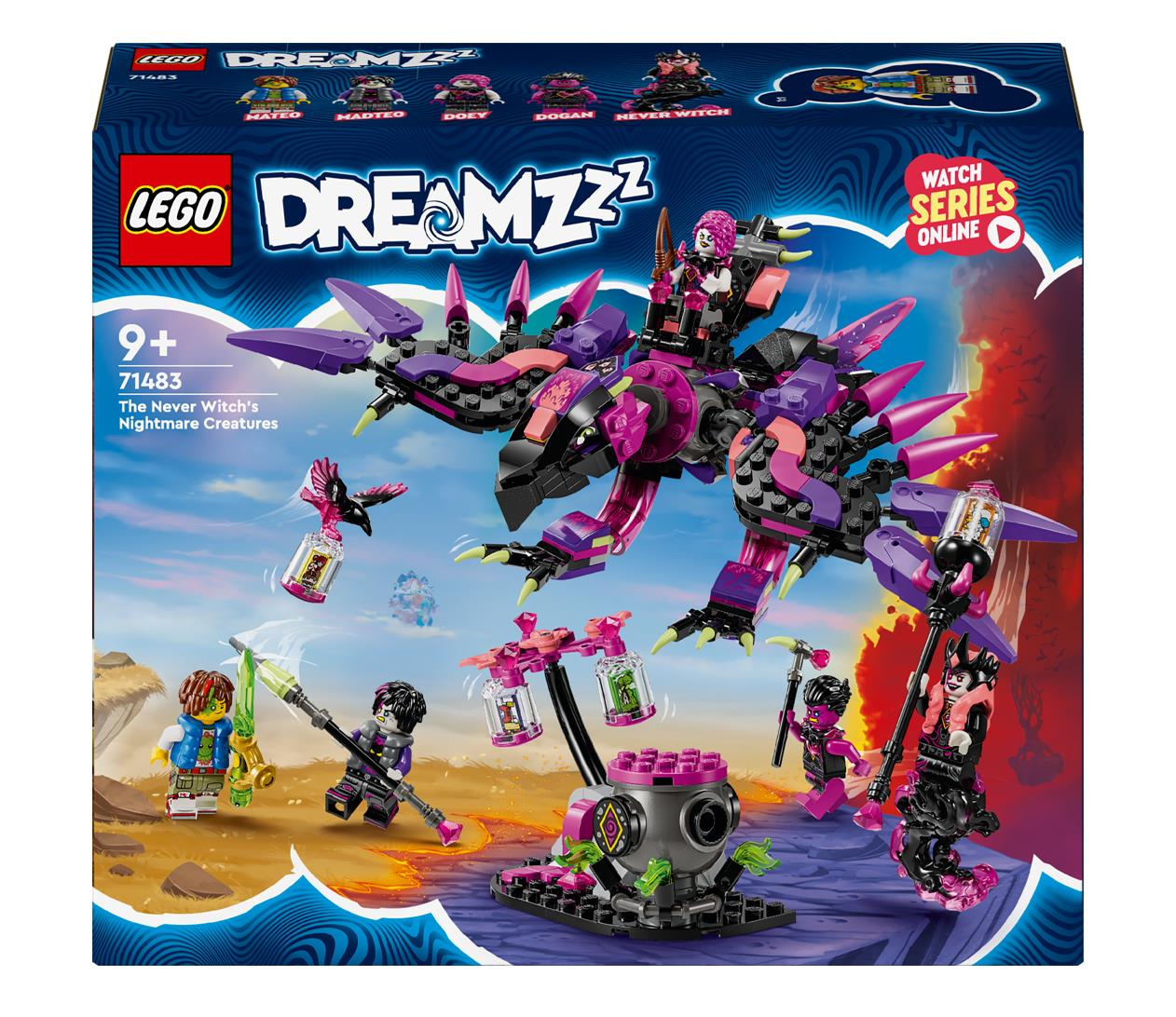 LEGO DREAMZzz 71483 Stwory z koszmarów Nigdywiedźmy