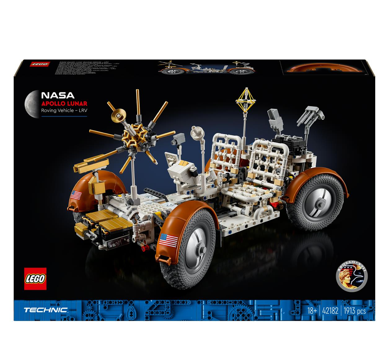LEGO Technic 42182 NASA Apollo - pojazd LRV