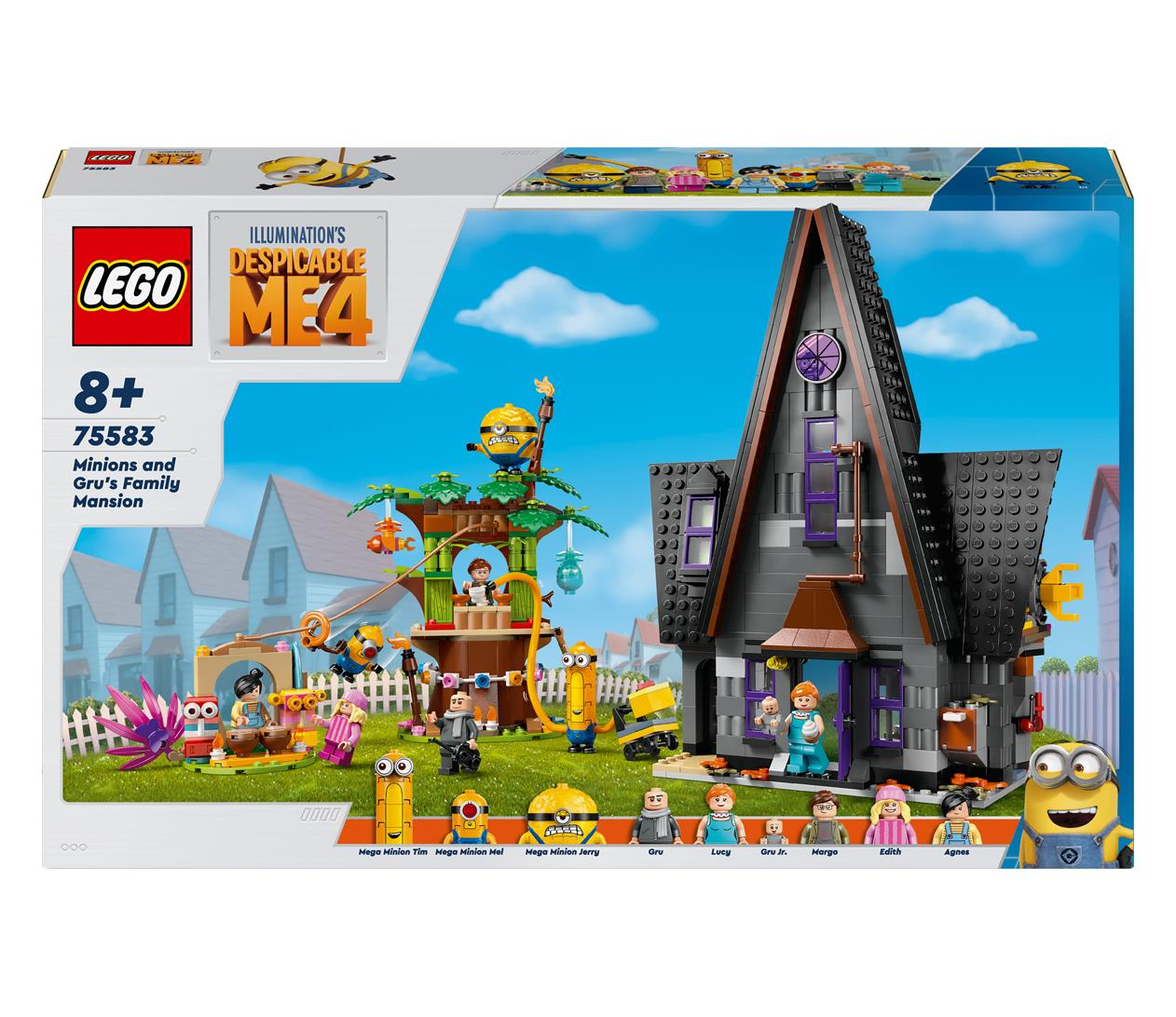 LEGO Despicable Me 4 75583 Rodzinna rezydencja Gru i minionków