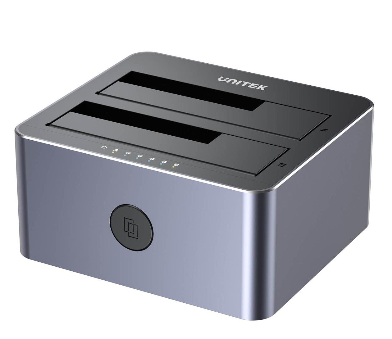Unitek Stacja klonująca dyski 2 x SATA 2,5"/3,5" USB 5Gbps