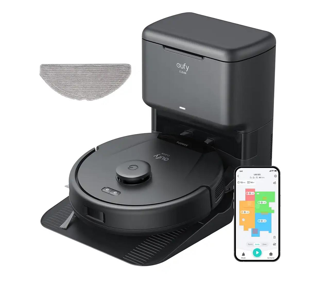 Eufy Robovac L60 Hybrid ze stacją autoopróżniania