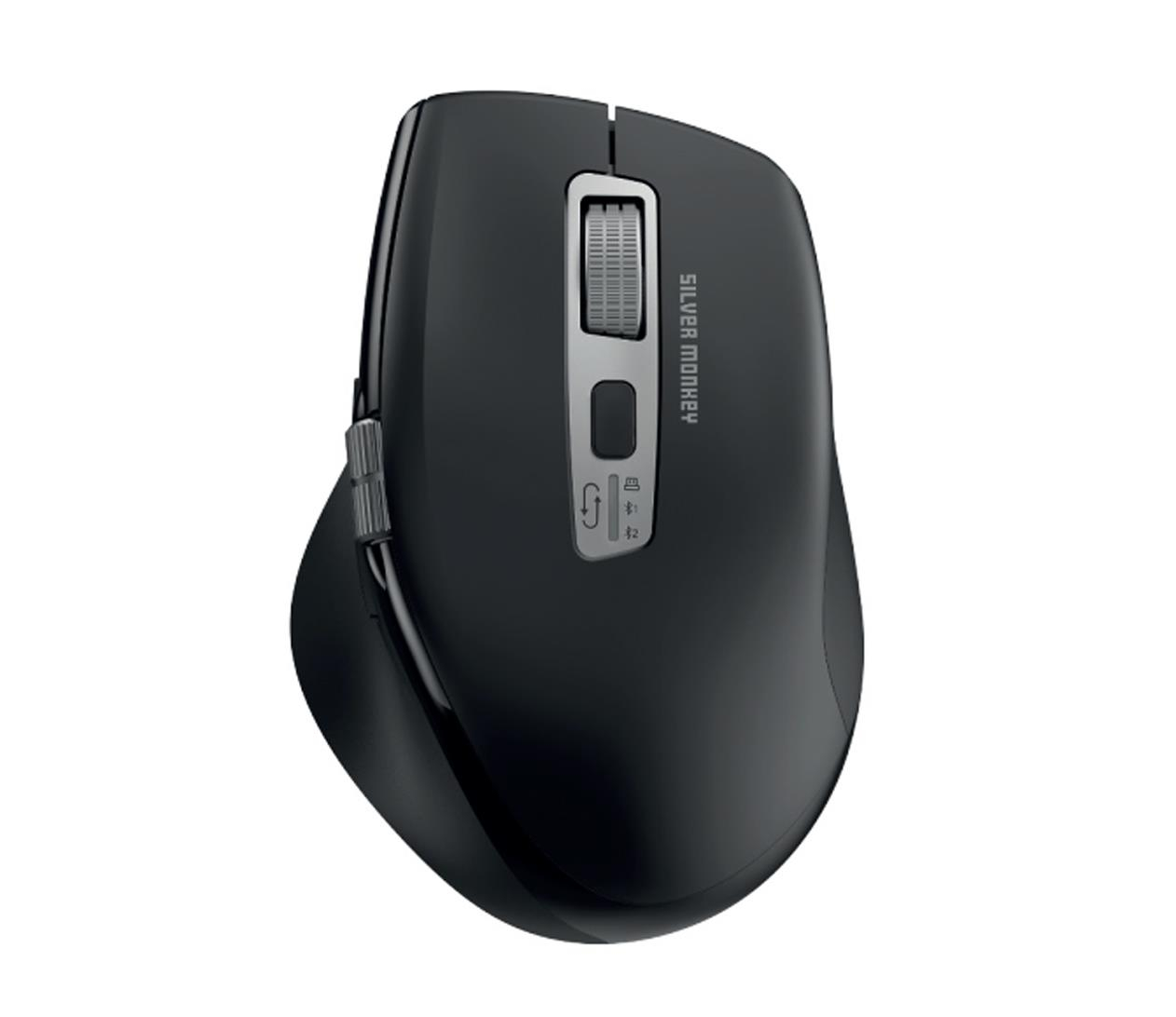 Silver Monkey Business Wireless Comfort Mouse Silent