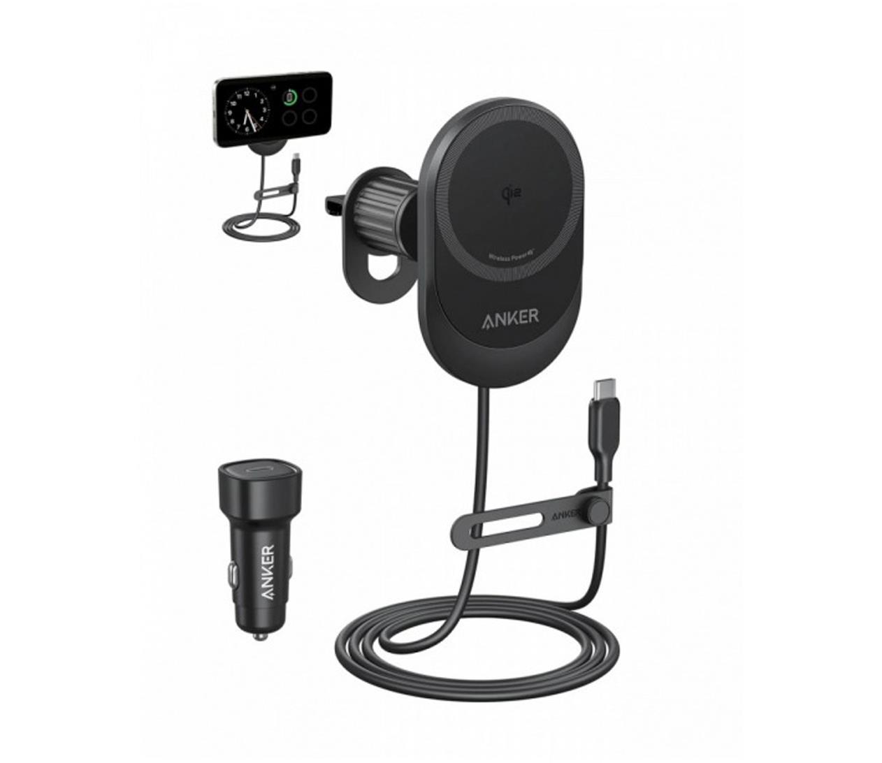 Anker MagGo Qi2 15W czarna
