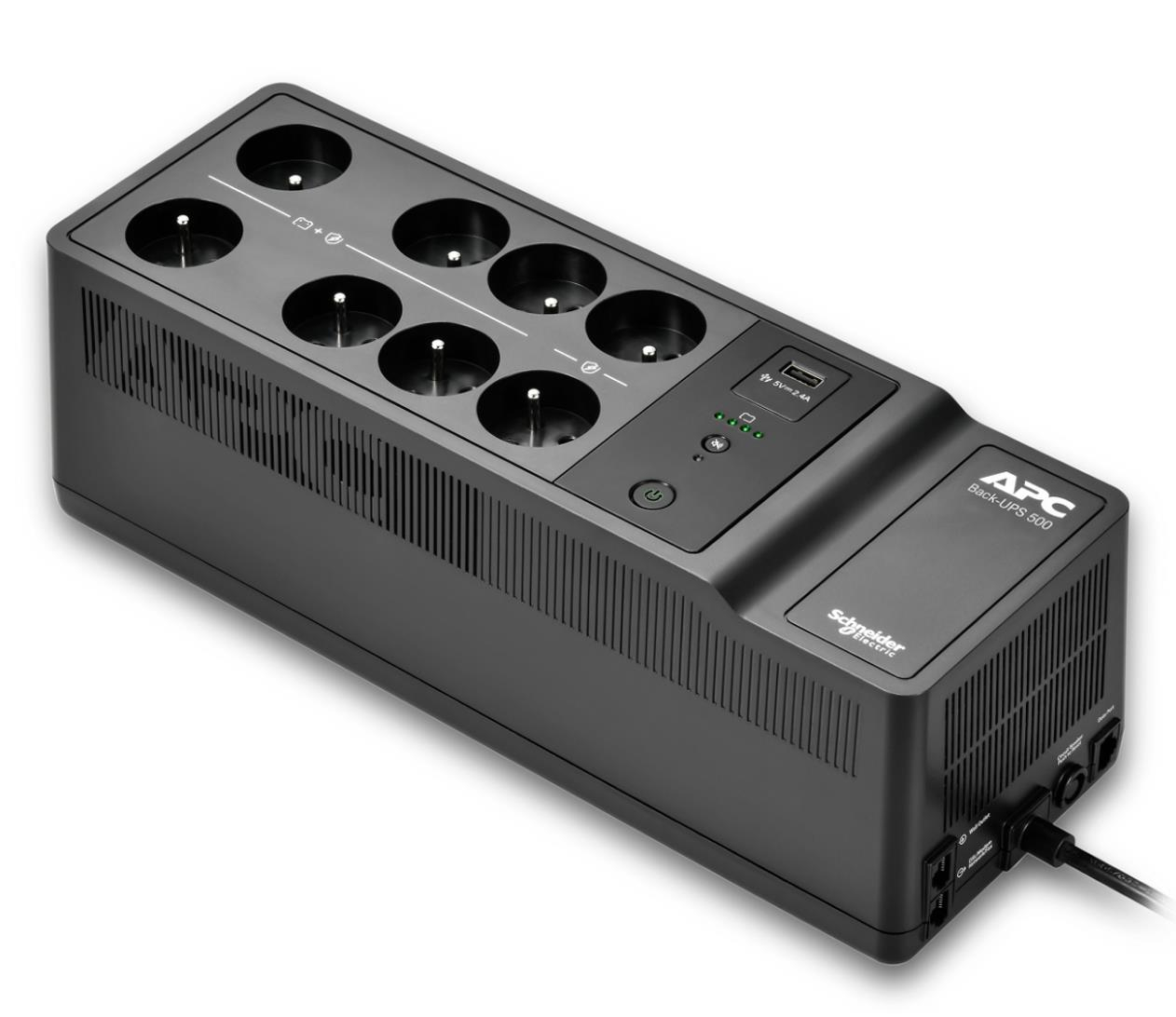 APC Back-UPS (500VA/300W, 230V, 8xE, USB-A)