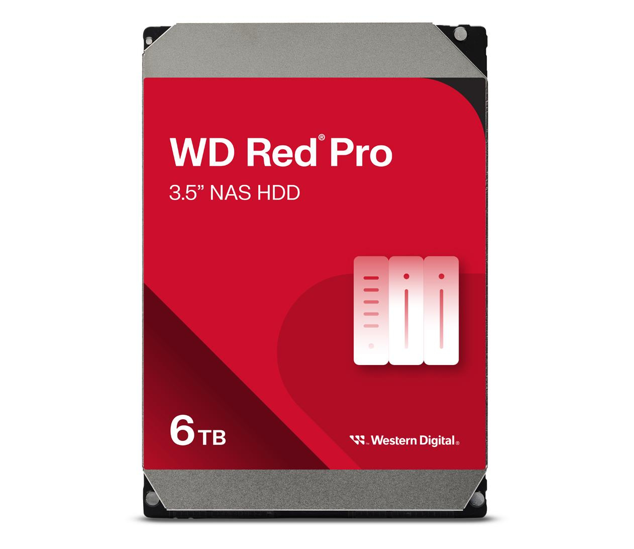 WD RED PRO 6TB 7200obr. 256MB
