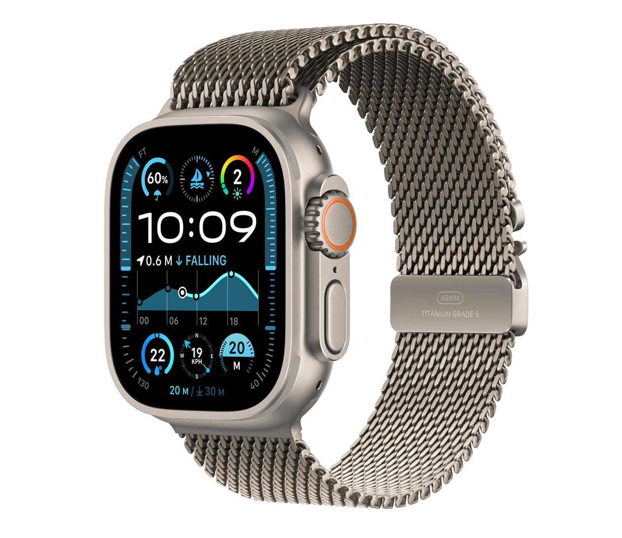 Apple Watch Ultra 2 Titanium/Natural Titanium Loop M LTE