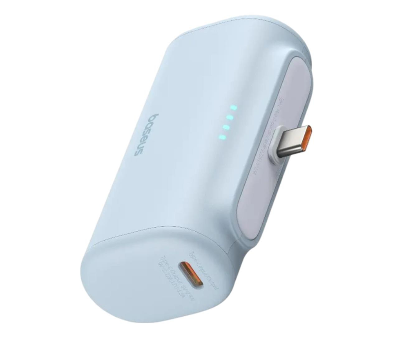 Baseus Compact USB-C 5000mAh 20W (niebieski)