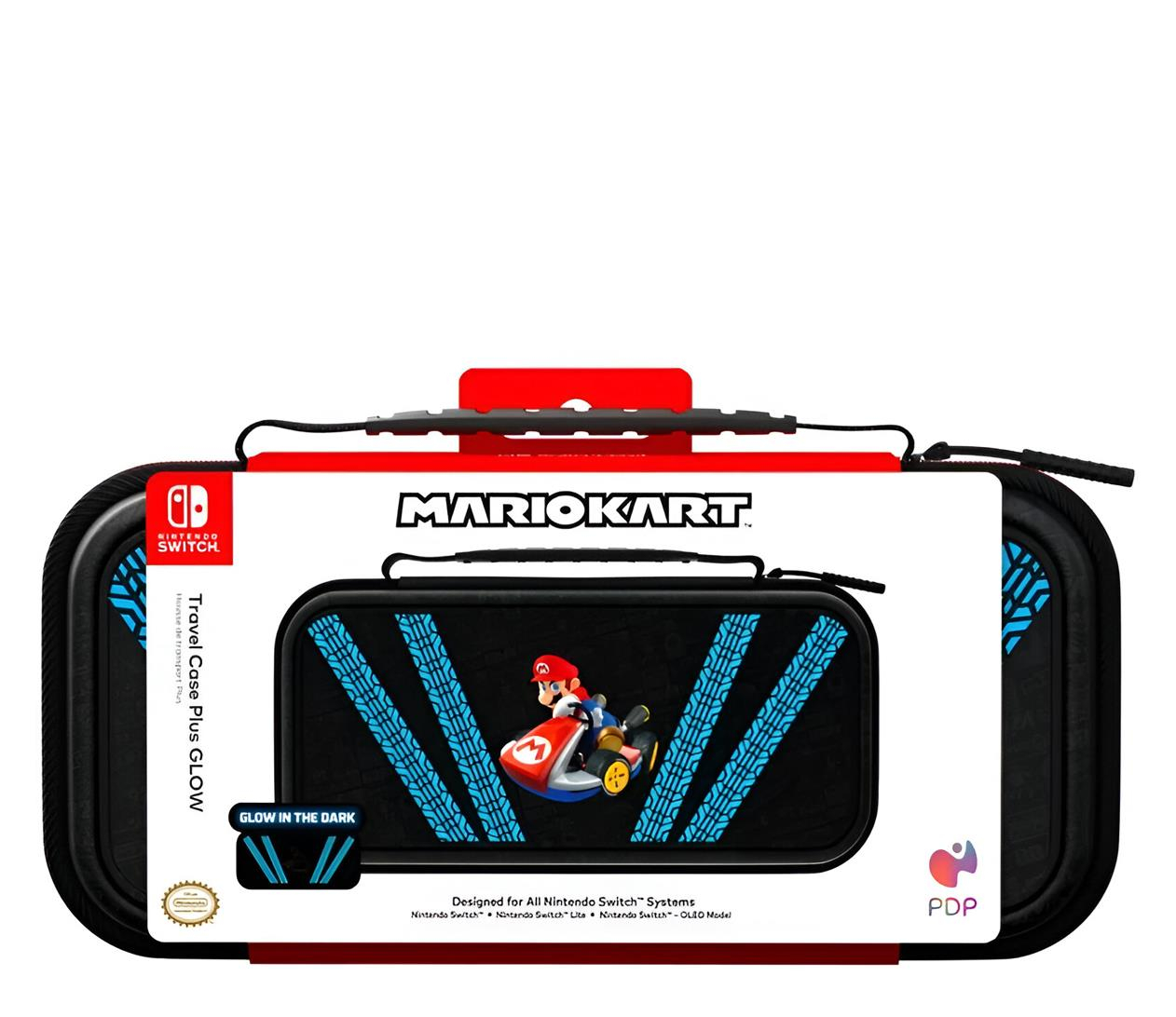 PDP SWITCH Etui na konsole Mario Karts Drift Glow in the Dark
