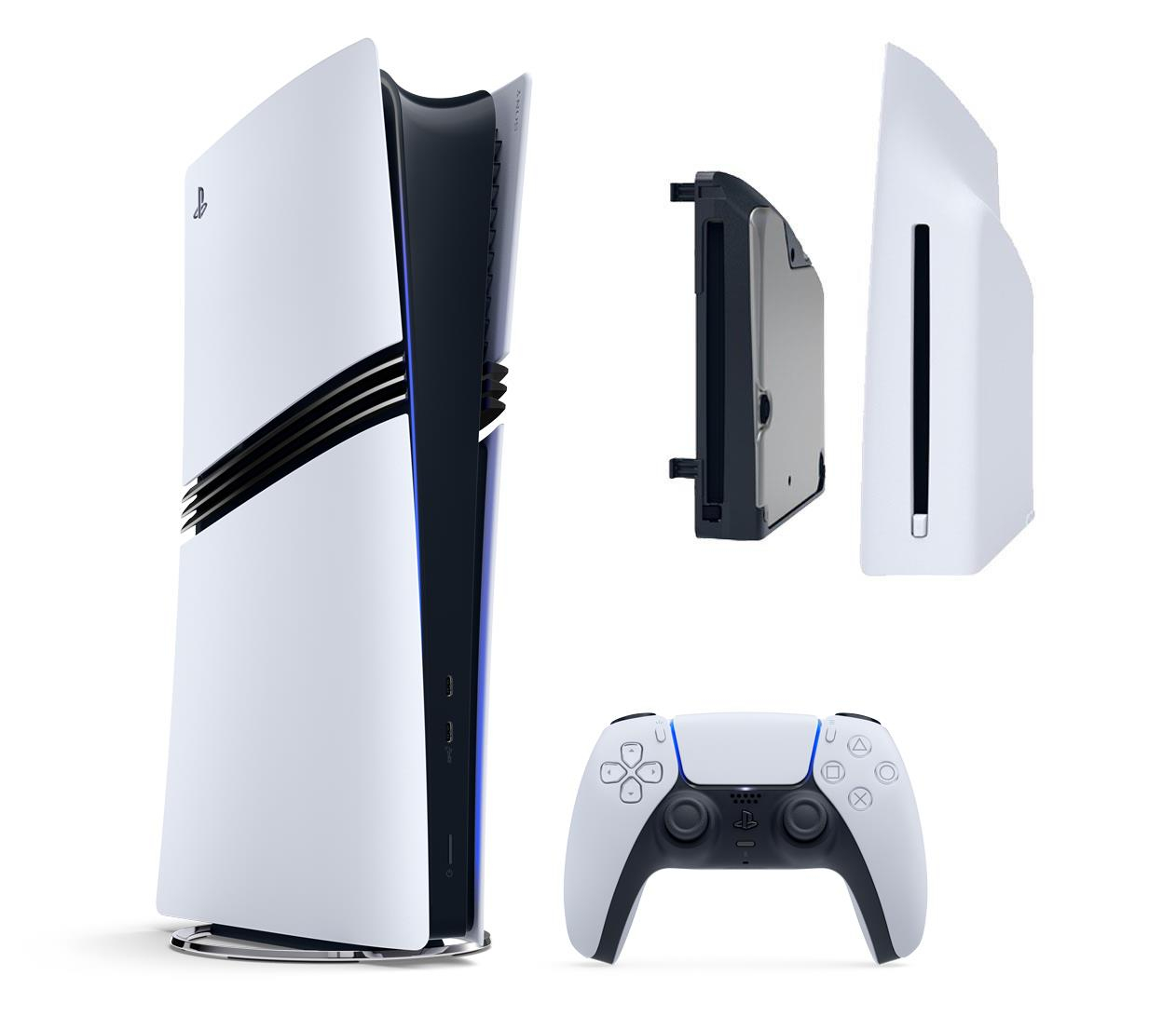 Sony PlayStation 5 Pro + Disc Drive + Vertical Stand
