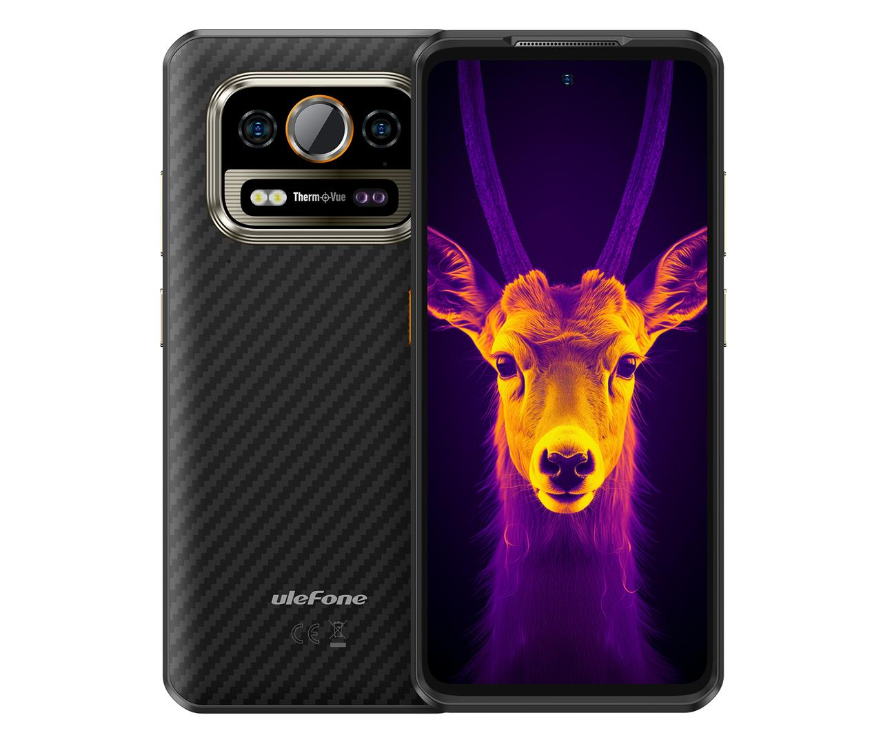 uleFone Armor 25T Pro 5G 6/256GB Frost Black 120Hz